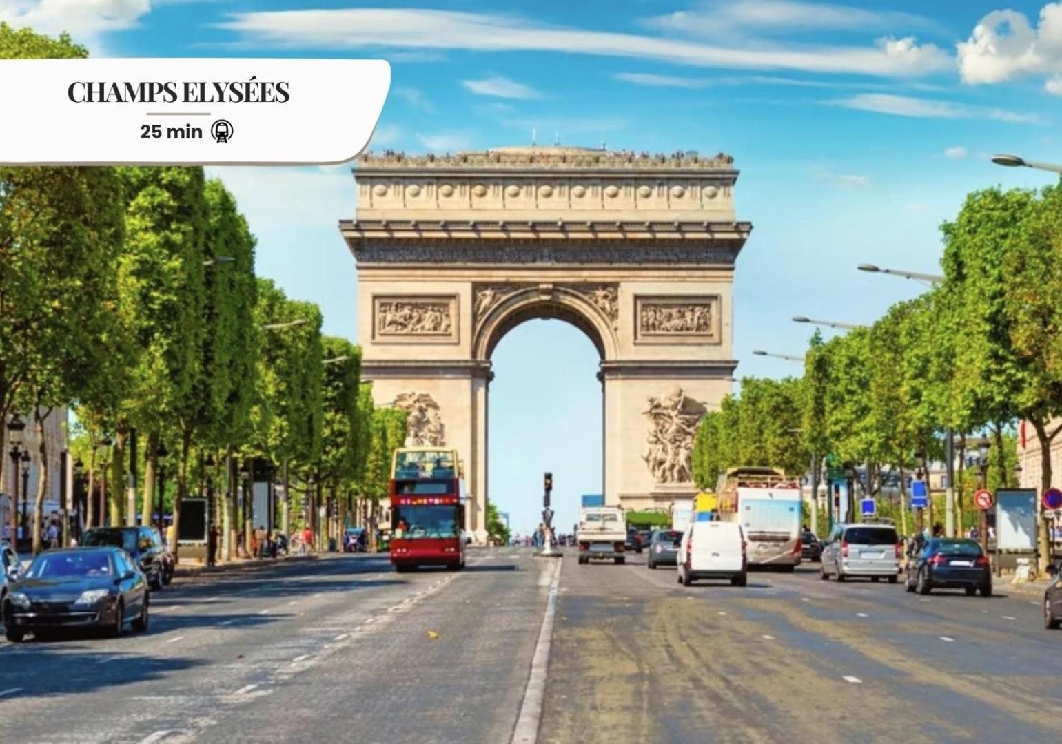 136 Suite Harold - Superbe Appartement A Paris. المظهر الخارجي الصورة